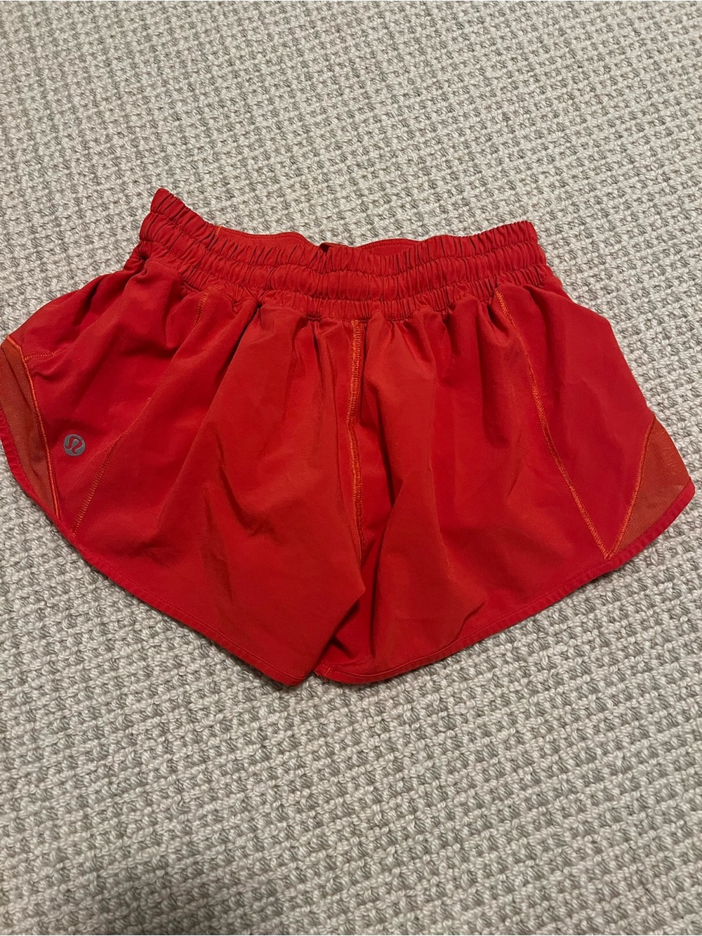 lululemon athletica Red Women's Athletic Shorts